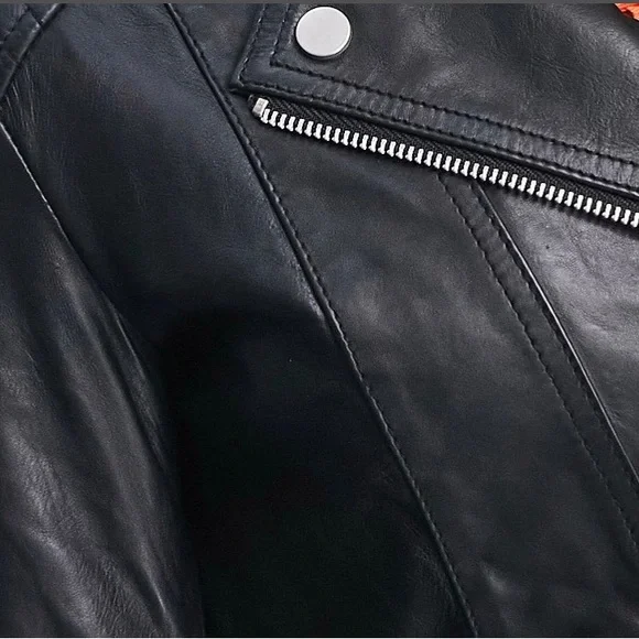 The Baddest of Them All Real Leather Jacket